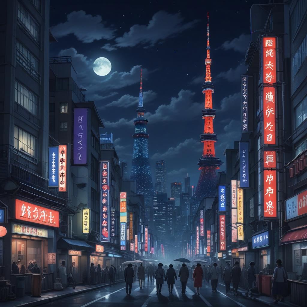 Midnight in Tokyo Emperor